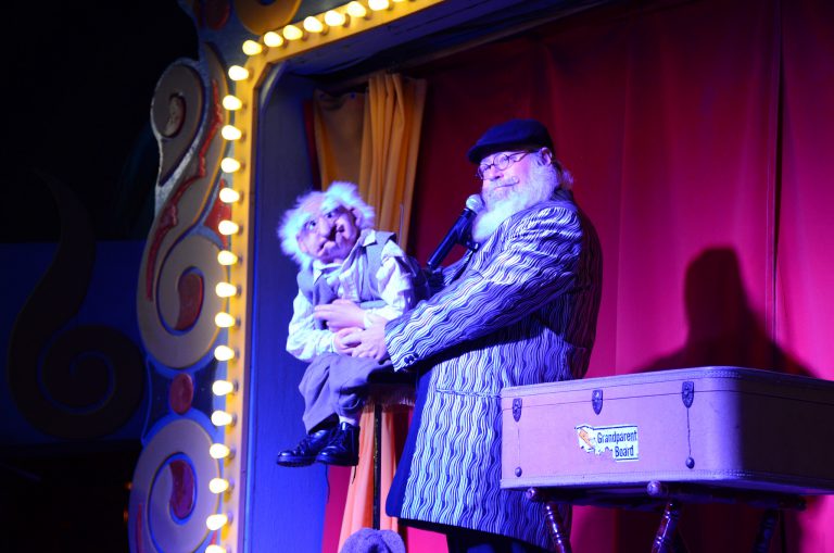 Put on a ventriloquism show 2