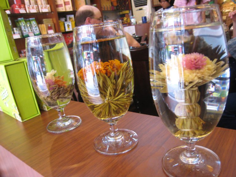 Drink some flowering tea 2