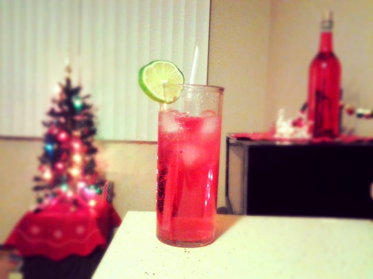 Try a cranberry soft drink 2
