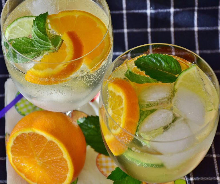 Try a lemon-lime soft drink 2