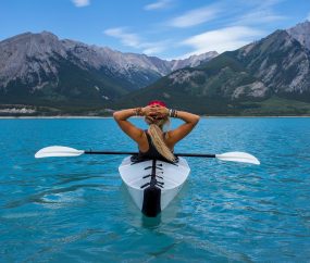 Enjoy fresh water recreation Sea Kayak Mountains