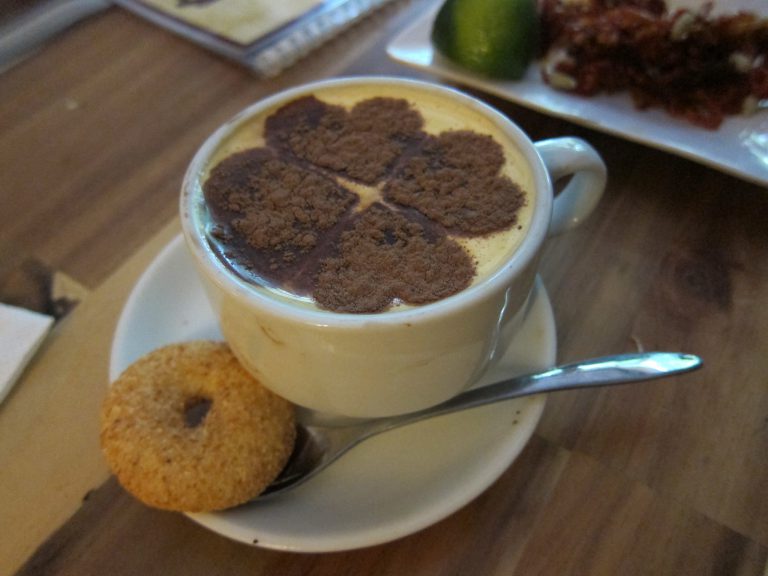 Make an egg coffee 2