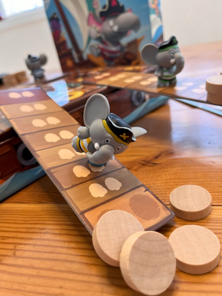 Man (elephant) Overboard!