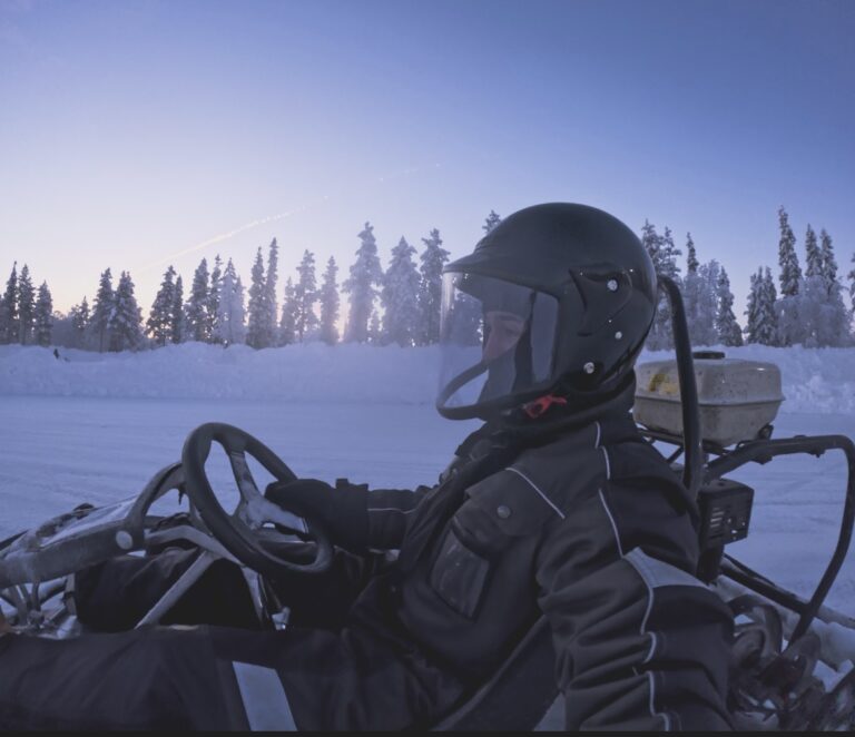 Ice Karting in Finland