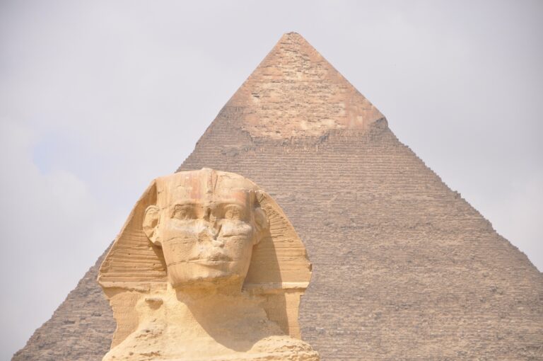 Great Pyramid with the Sphinx