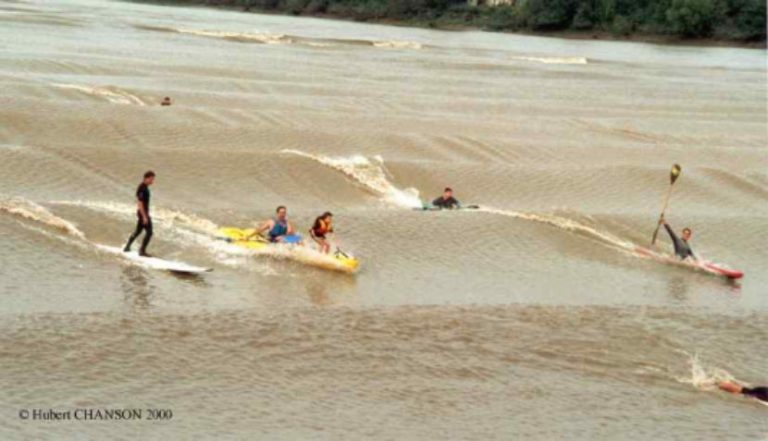 Group Fun On The Tidal Bore
