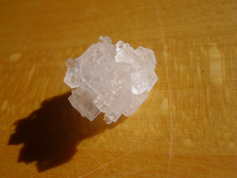 Salt crystal