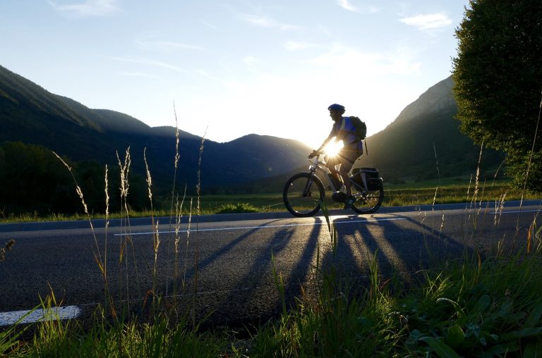 Electric bike in the Mountains